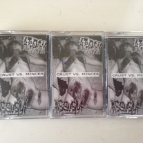 LT. DAN / Assüsila ''crust vs mincers'' cassette