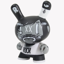Le Dead Plastique 3-inch Dunny by McBess