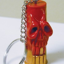 Death Dealer ( Red 12 Gauge Edition) Resin Key Chains