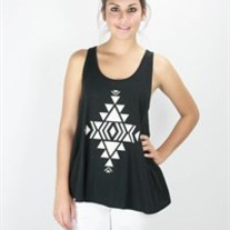 Aztec Print Tank