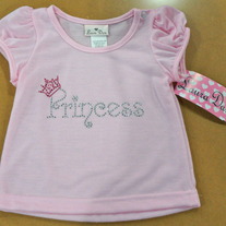 Laura Dare Princess Puff Sleeve Shirt - Pink