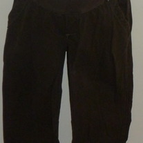 Brown Capris-Old Navy Maternity Low Rise Size Medium  05181