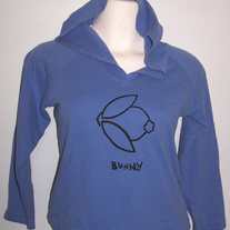 Blue Bunny ORIGINAL HOODIE DESIGN shirt cute