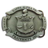 Kappa Alpha Psi Shield Belt Buckle