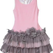 Isobella & Chloe Plie Tutu Dress in Pink - 4-6X