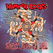 Hammercocks / Faggot Kings Split 12" Black Vinyl