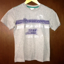 Diesel Tally T-shirt Short Sleeve in Grey