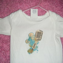 Microphone Onesie SzM