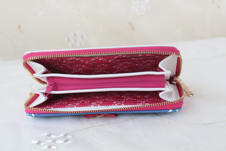 Sailor Moon Bow Long Wallet Harajuku Fashion Online Store Powered 