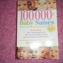 100,000 Baby names
