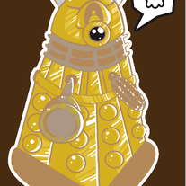 11x17 Dalek Print