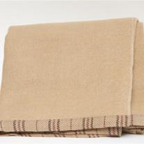 Camel Throw - Pure Soft Wool