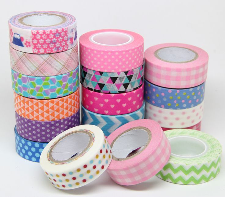 10M Long Multi Color Washi Tape,Kawaii tape,Ahesive Tape,Kawaii