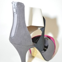 Multi Peeptoe Pump by Pierre Dumas