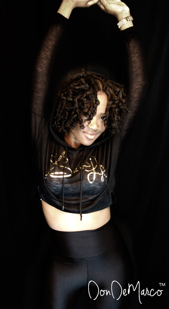 La cropped hoodie Clearance