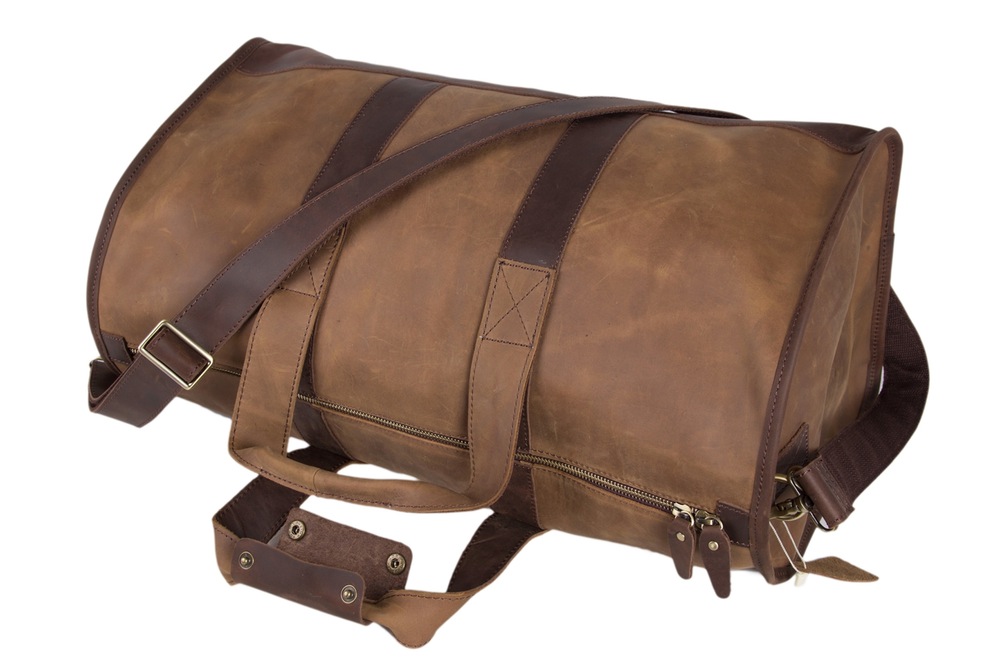leather duffle bag for travelling