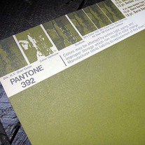 Vintage PANTONE® Poster - 392U