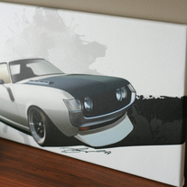 RA20 small canvas print