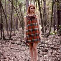 Lola Throws a Party in pumpkin plaid- Limited quanity left!