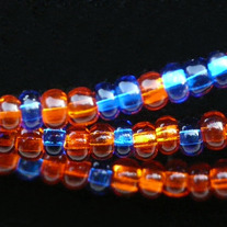 Set of 3 Gator Single Strand Necklaces - Multi-Colored