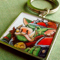 Furhammer P'Orc Keychain