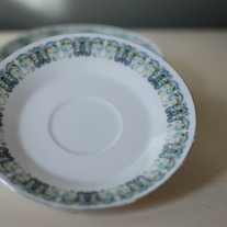 {paisley plumes saucers}
