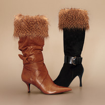 Pheasant "Faux Fur" Boot Topper