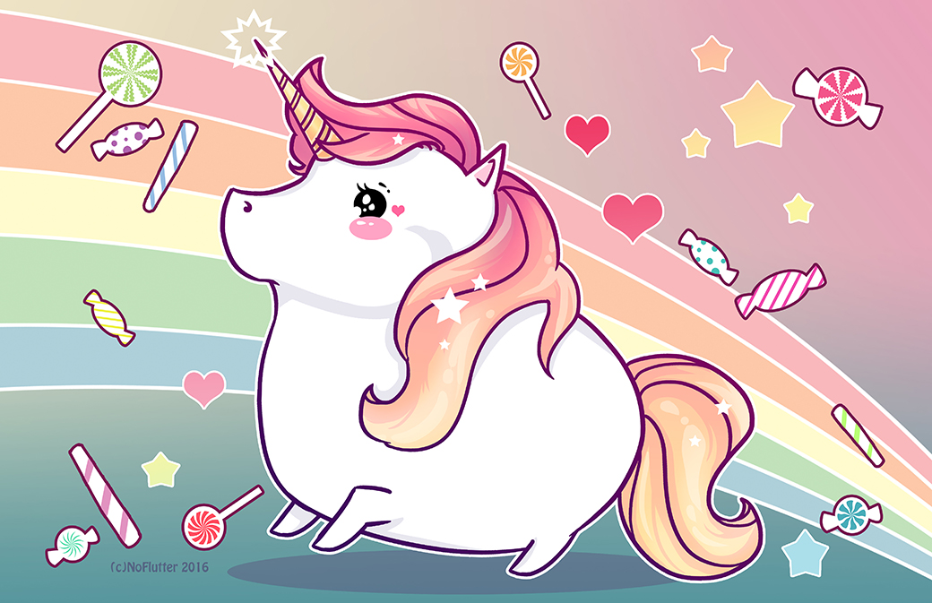 Majestic Unicorn · NoFlutter Art+Design · Online Store Powered by Storenvy