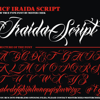 Iraida_script_font_medium