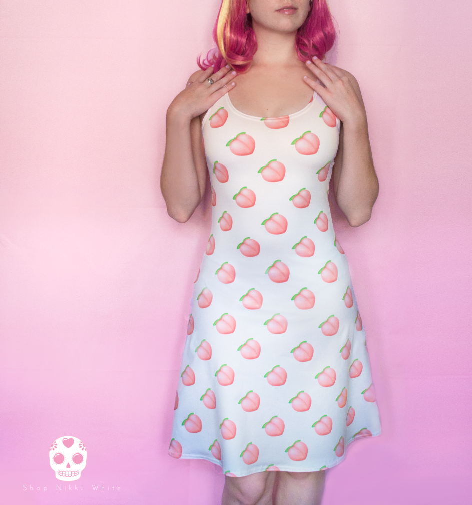 Peach Emoji Dress · Glitter Bones Boutique · Online Store Powered by
