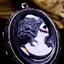 Memento Moria - Day of the Dead Locket Pendant