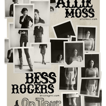 Bess Rogers and Allie Moss Tour Poster (2009)