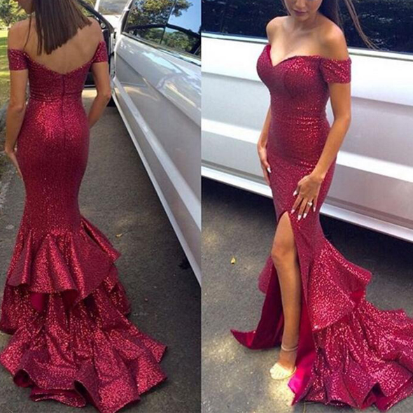 Drop Prom Dresses