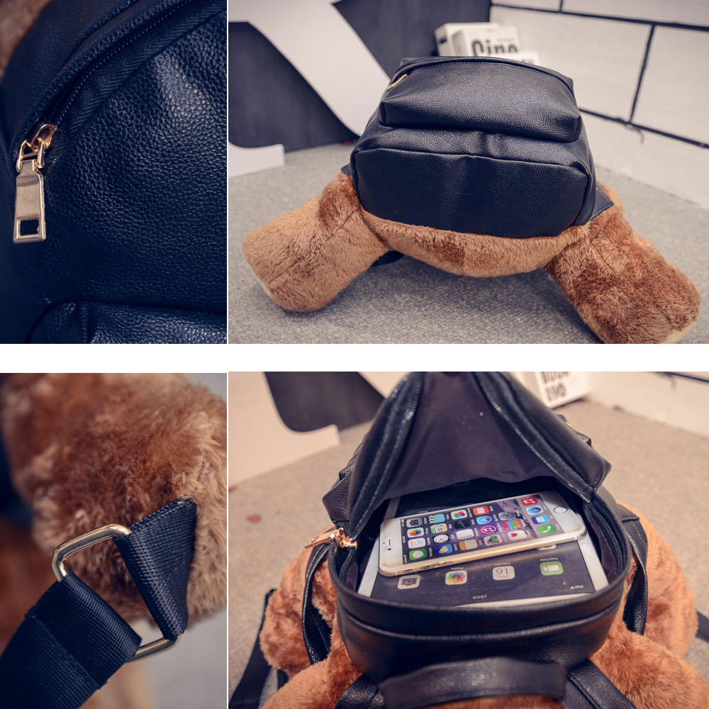 Kawaii Brown Teddy Bear Backpack on Storenvy