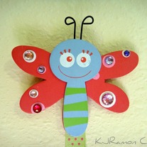 Dragonfly Bow Holder