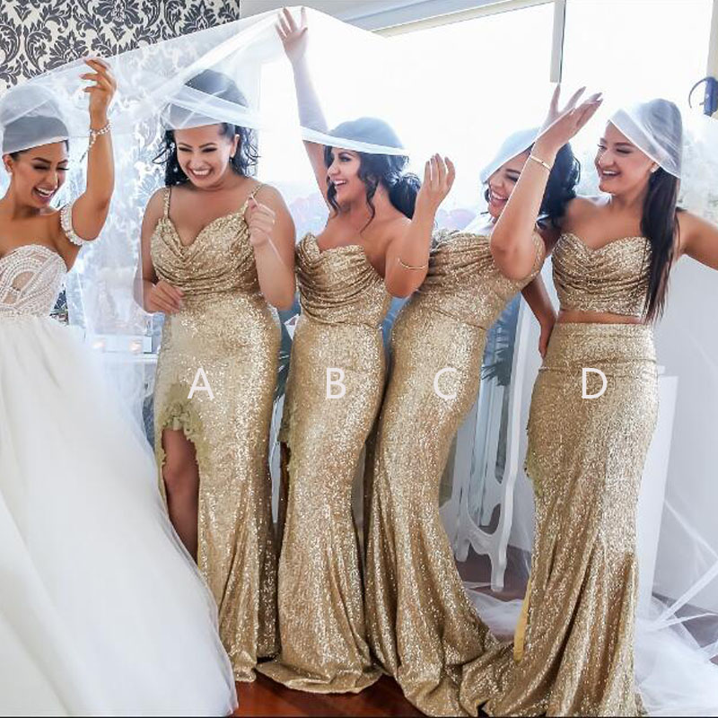 Sequin Bridesmaid Dresses