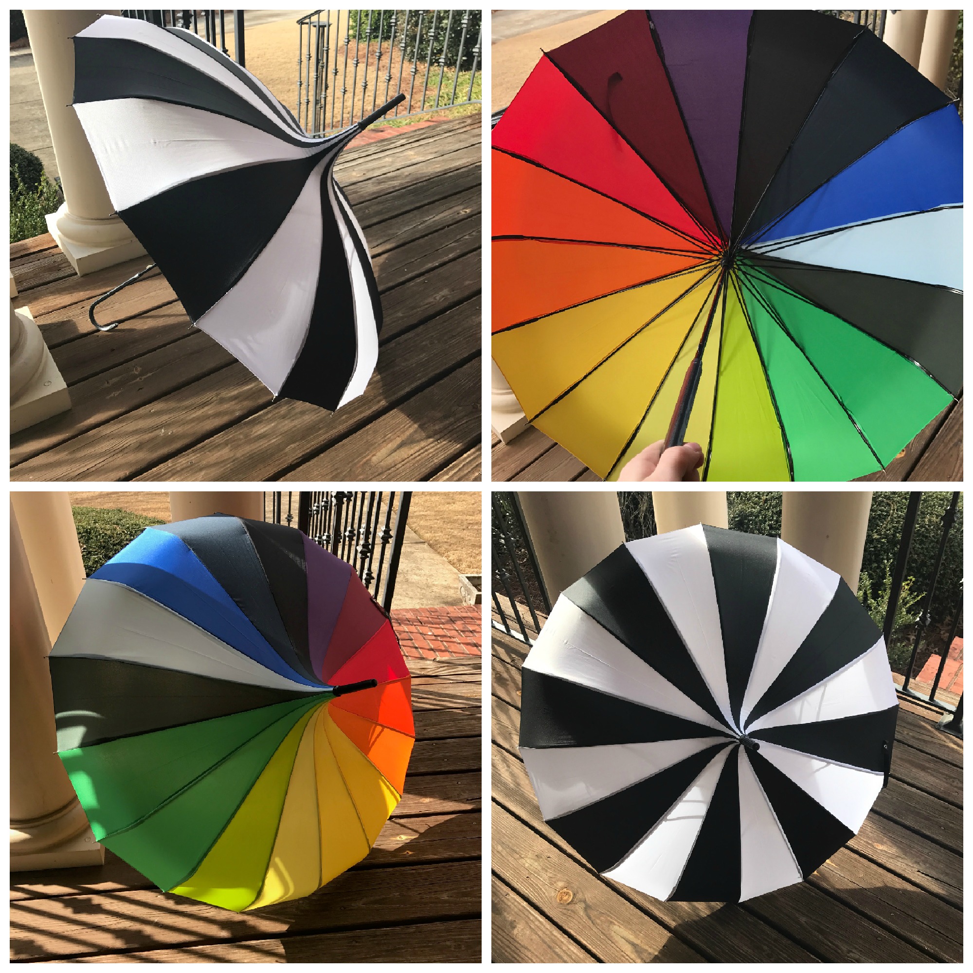 Pagoda Umbrella Striped · Milton's Emporium · Online Store Powered by