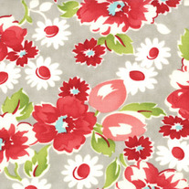 1/2 Yard/Ruby Swoon Grey 55030/13