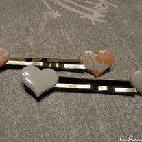Heart Bobby Pins