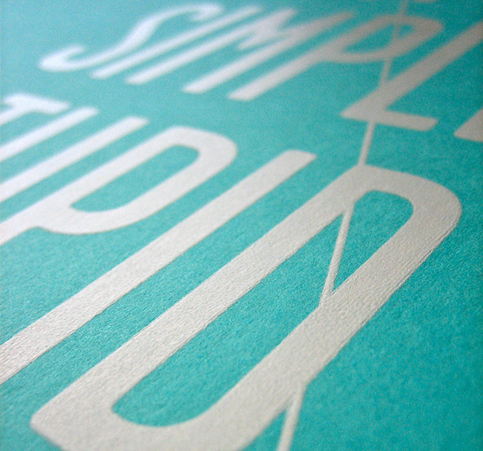 Keep it simple screen print