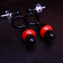 Little Red Dot Earrings
