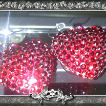 Red Heart Earrings