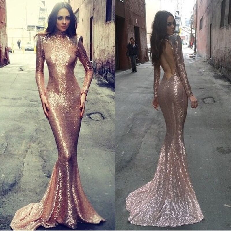 Gold Evening Dresses Fashion