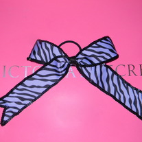 Sequin Trimmed Printed Bow
