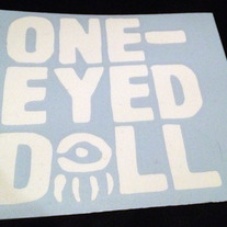 HUGE 8" Vinyl Logo Decal