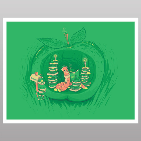 The Bookworm's Haven (print)