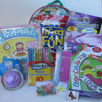 Packed 4 Fun JUST FOR GIRLS ages 5-10 Pack