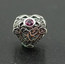 pandora opulent heart charm