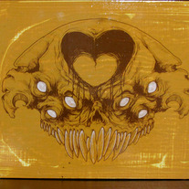 Frederick James Love Rot (YELLOW) - Acrylic Transfer
