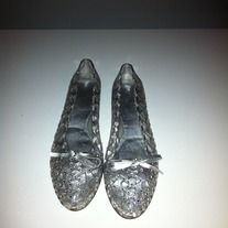 Stuart Weitzman Swarvoski/Clear Jelly(Size 9)